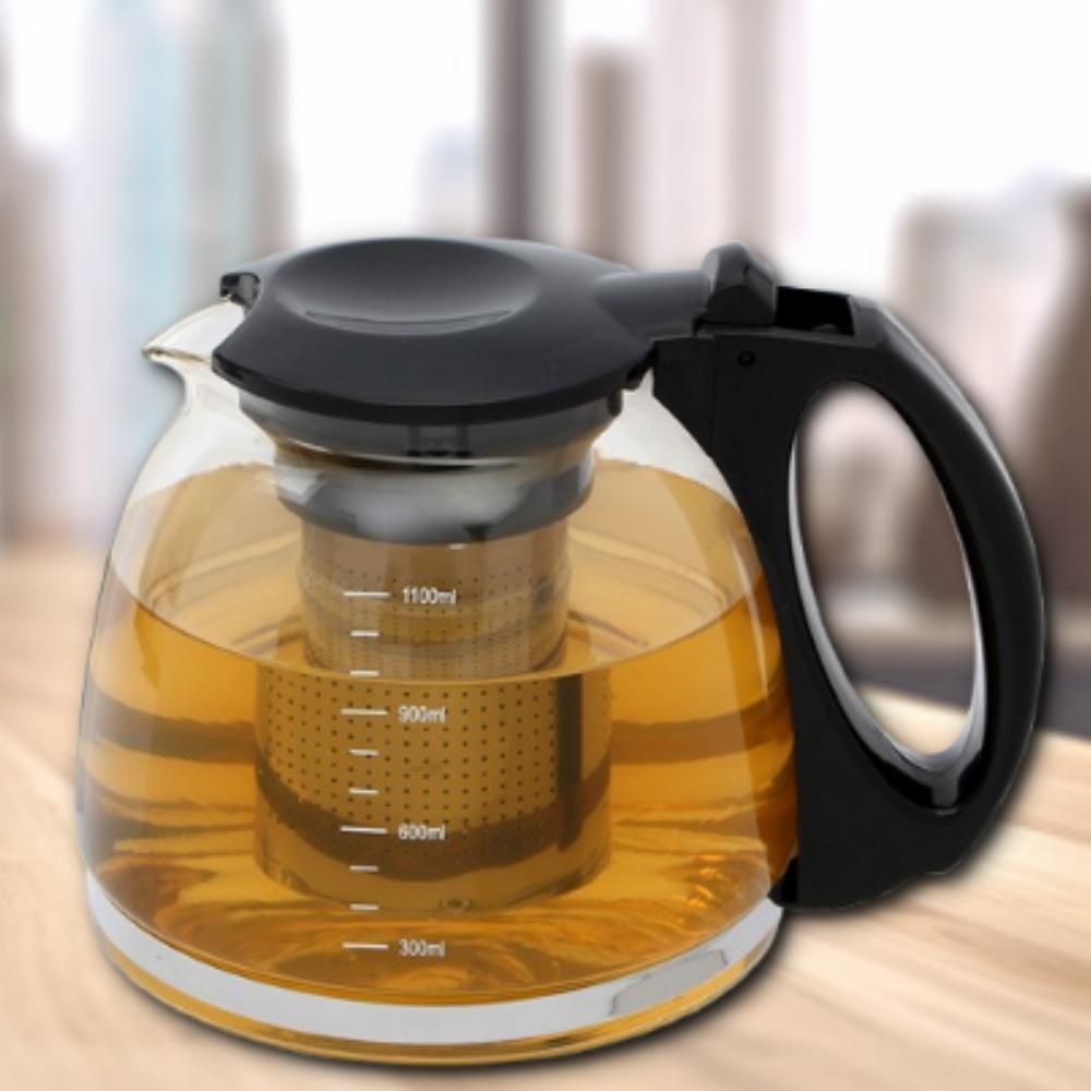 대용량 유리티메이커 녹차포트 찻주전자 11L