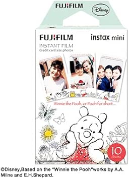 후지필름 FUJIFILM 인스탁스 미니 디즈니 산리오 미키 푸 키티 필름 4종 세트 - 상세 이미지 3