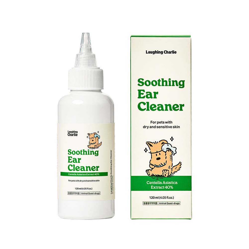 래핑찰리 강아지 귀세정제 귀청소 이어클리너 120ml - 상품 이미지
