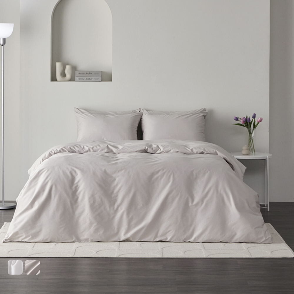 80수 순면100% 엘리트 코튼 호텔 이불커버 SS