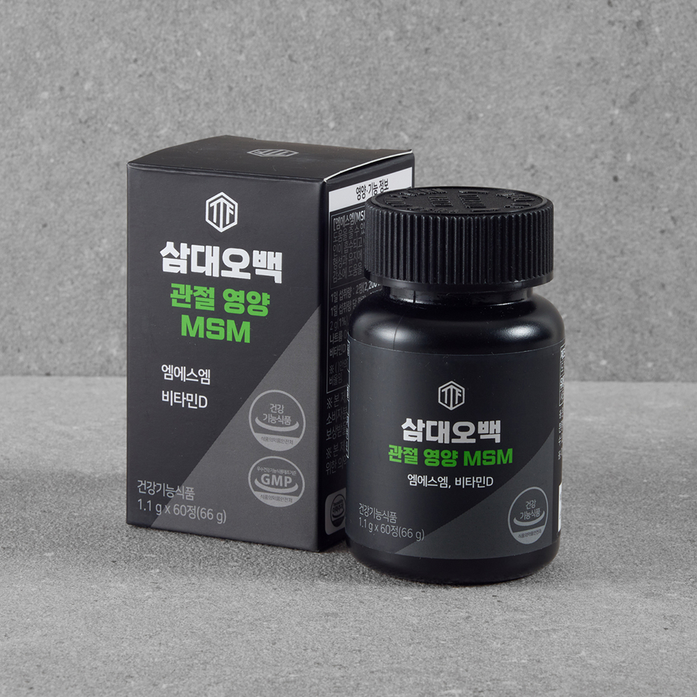 삼대오백 관절 영양 MSM 식이유황 엠에스엠 1100mgx60정 - 상세 이미지 2