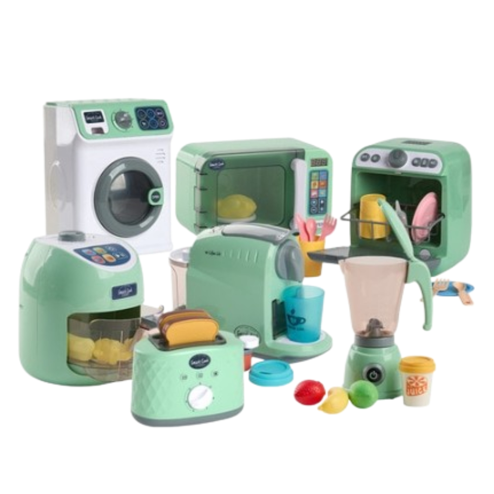 리틀맘그린 소리나고 작동하는 소꼽놀이 주방놀이세트 어린이집장난감