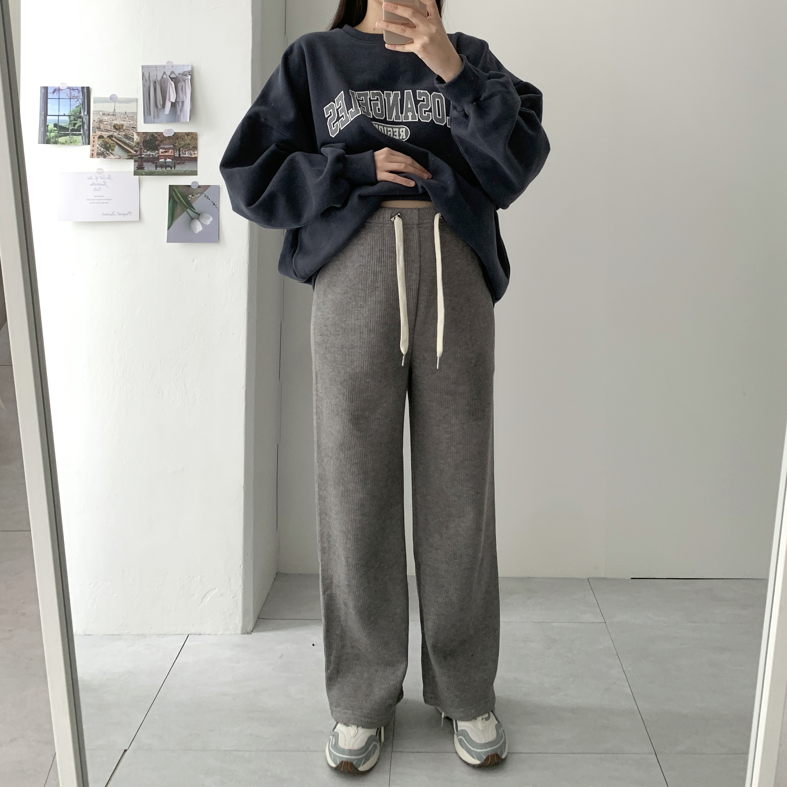 가을임산부바지 겨울임산부기모바지 이미지 6