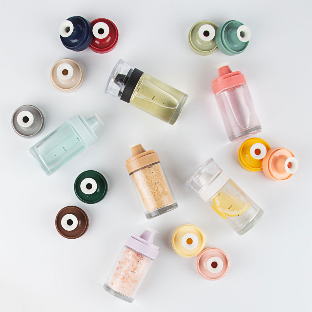 시노글라스 오일병 양념통 소스통 참기름병 조미료통 S-CAP 100ml