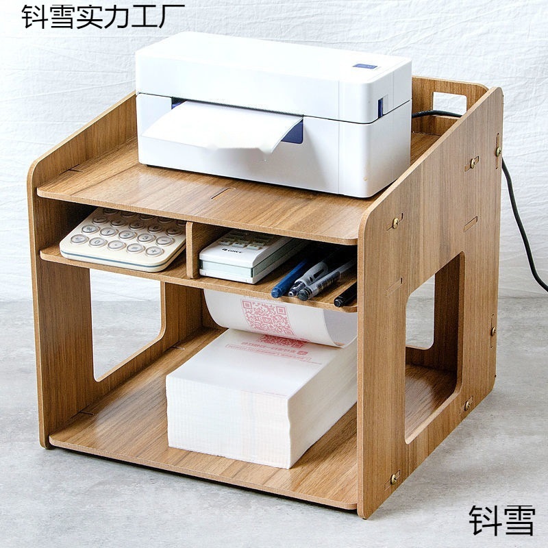 영수증 정리함 사무실 서류함 파일 전표 문서 보관 6x2 원목 나무 12칸 월넛 - 상세 이미지 2
