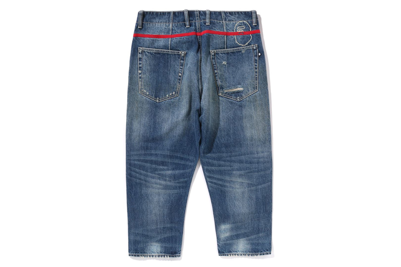 베이프 바지 TAPERED DENIM PANTS 7K80-150-301 - 상세 이미지 2
