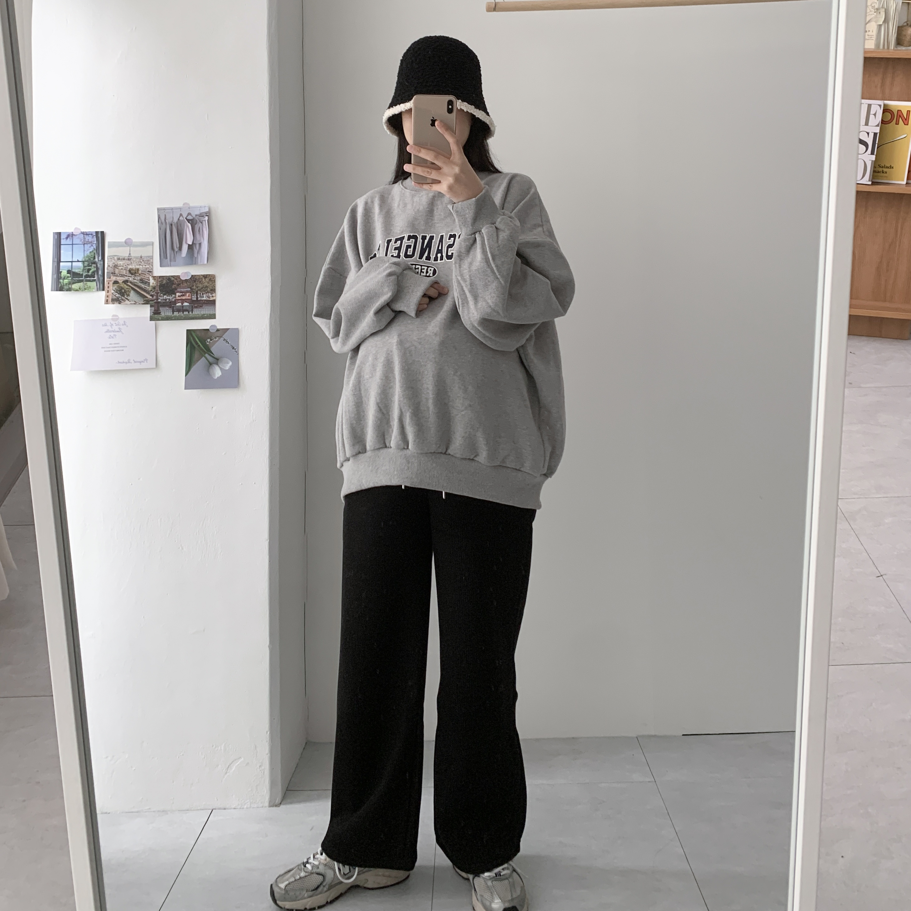 골지 임산부바지 임산부팬츠 임부복(기본/기모) - 상세 이미지 5