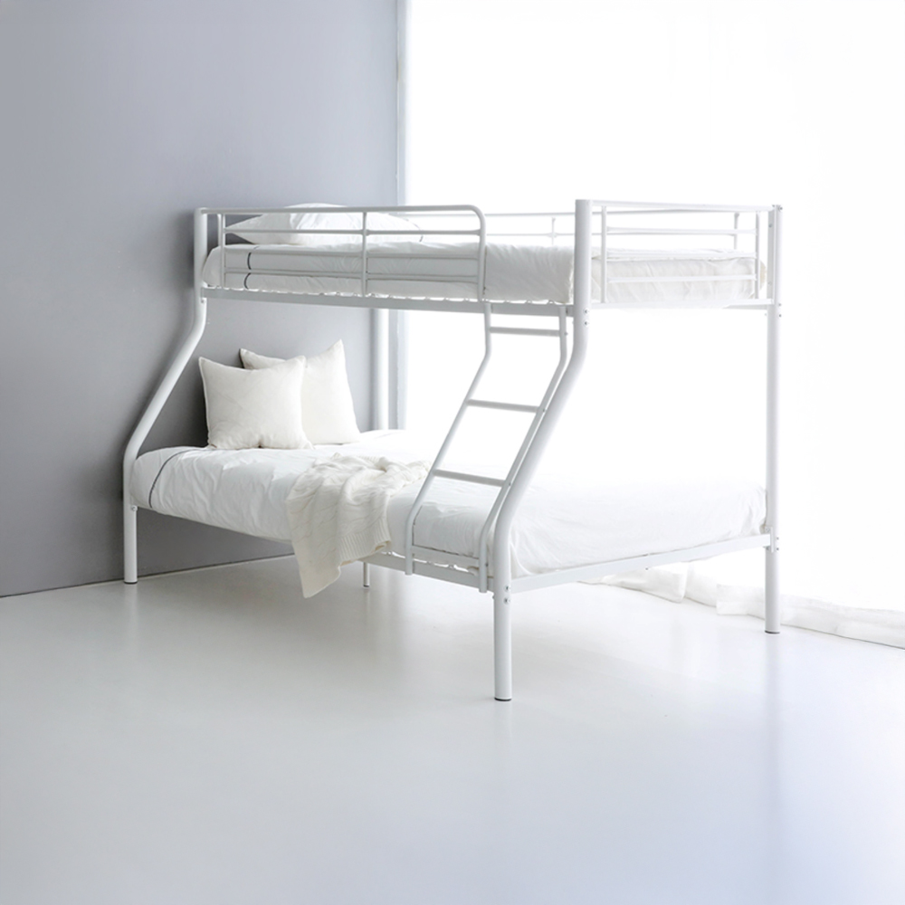 VELLO 이층침대 싱글/더블 100200/140200, 매트화이트 2642.5272