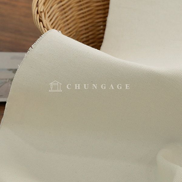 워싱 면 캔버스 원단 10수 대폭 순면 광목 기본 무지 천 3종 한마 - 상세 이미지 2