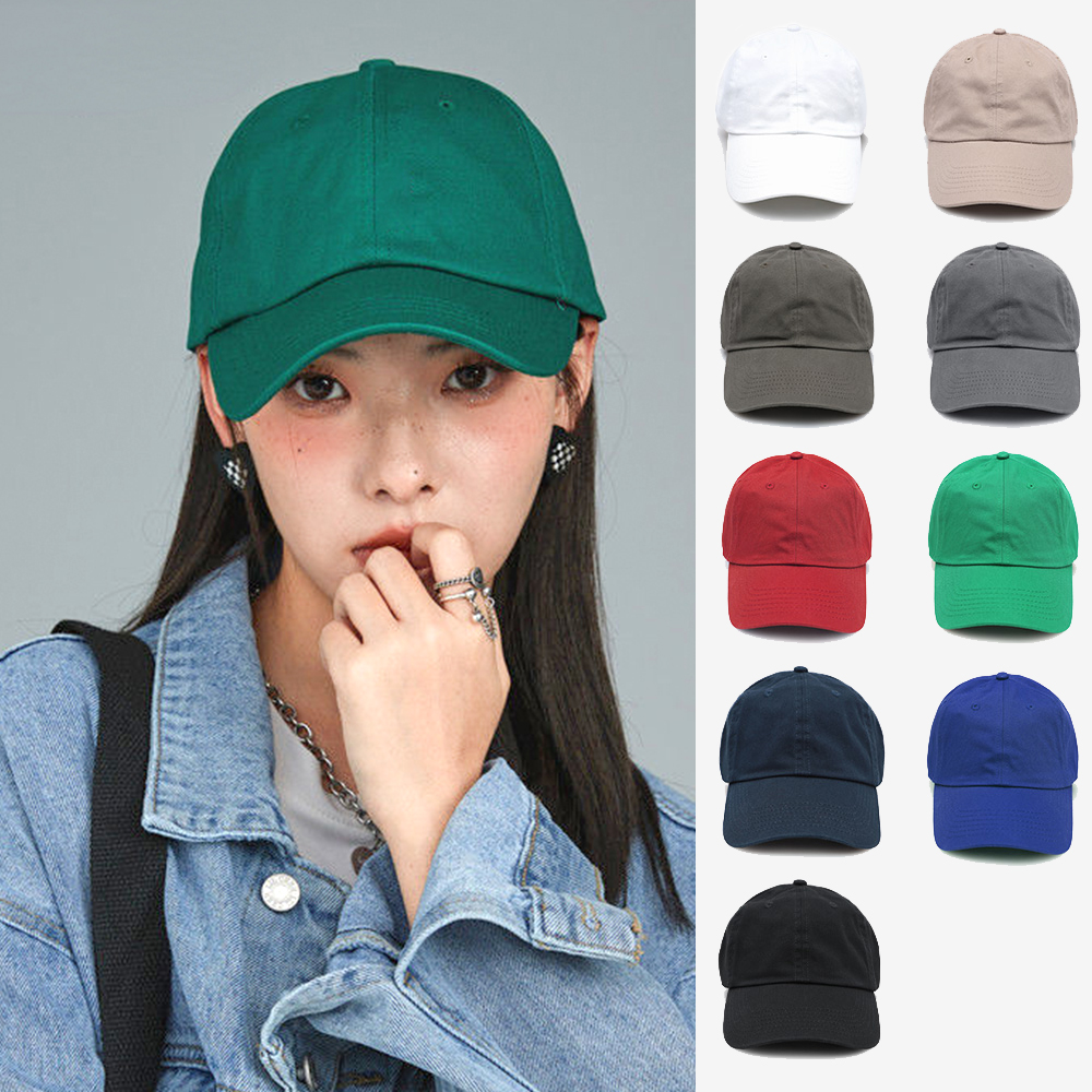 빅사이즈 무지 볼캡 대두 남자 여자 모자