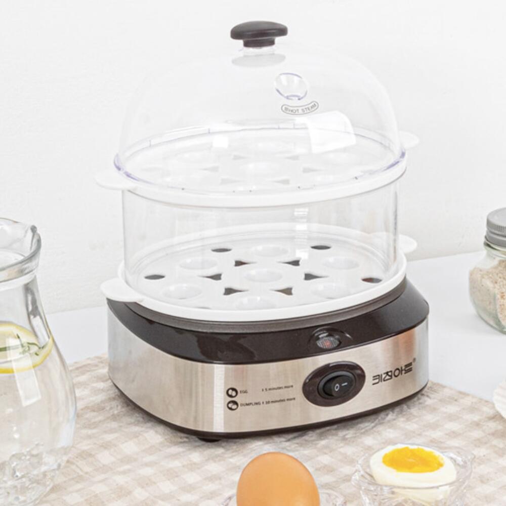 계란삶는기계 호빵찜기 미니찜기 2단