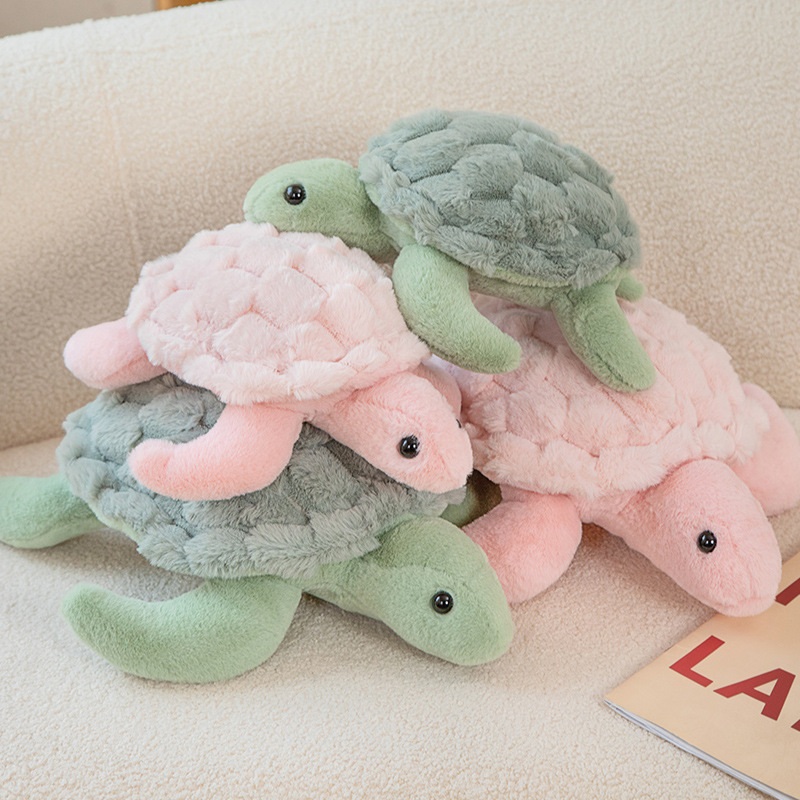 거북이 인형 귀여운 애착인형 수면용 조카선물 포근한 아기 거북이 28cm - 상세 이미지 3