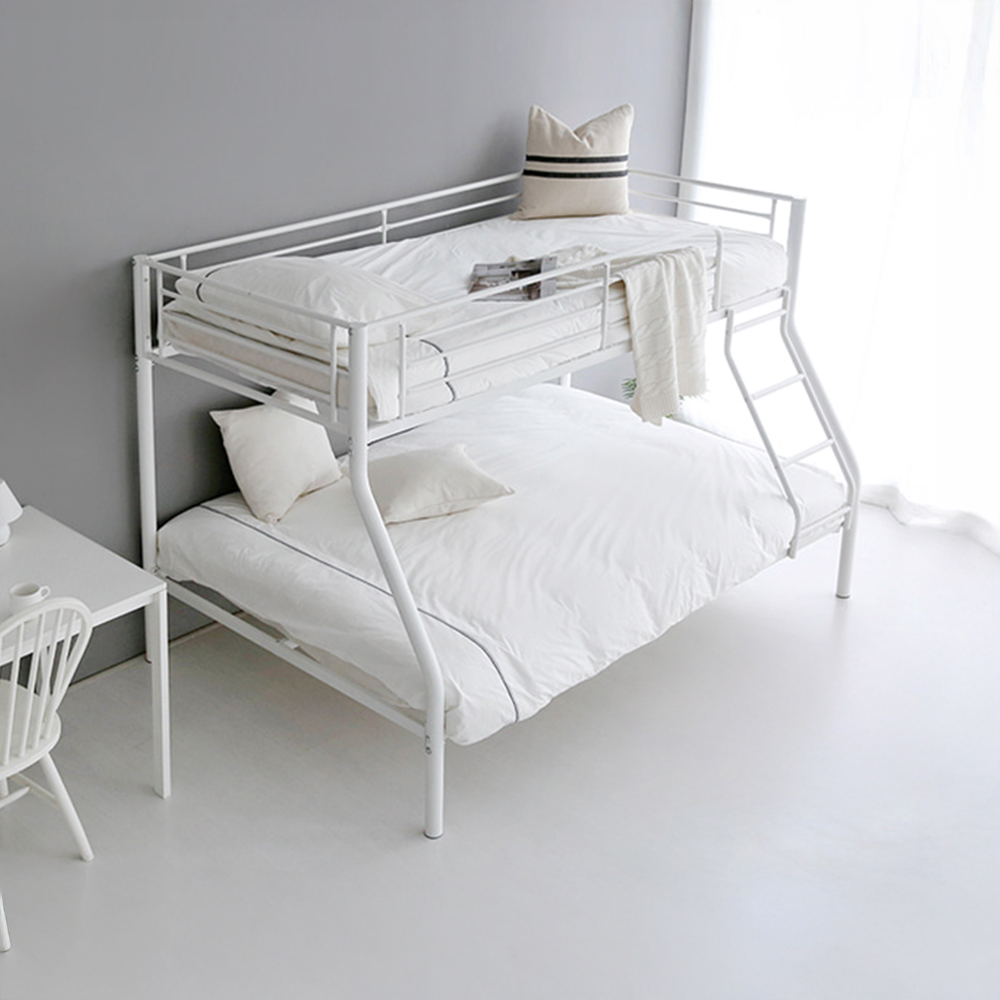 VELLO 이층침대 싱글/더블 100200/140200, 매트화이트 2642.5272