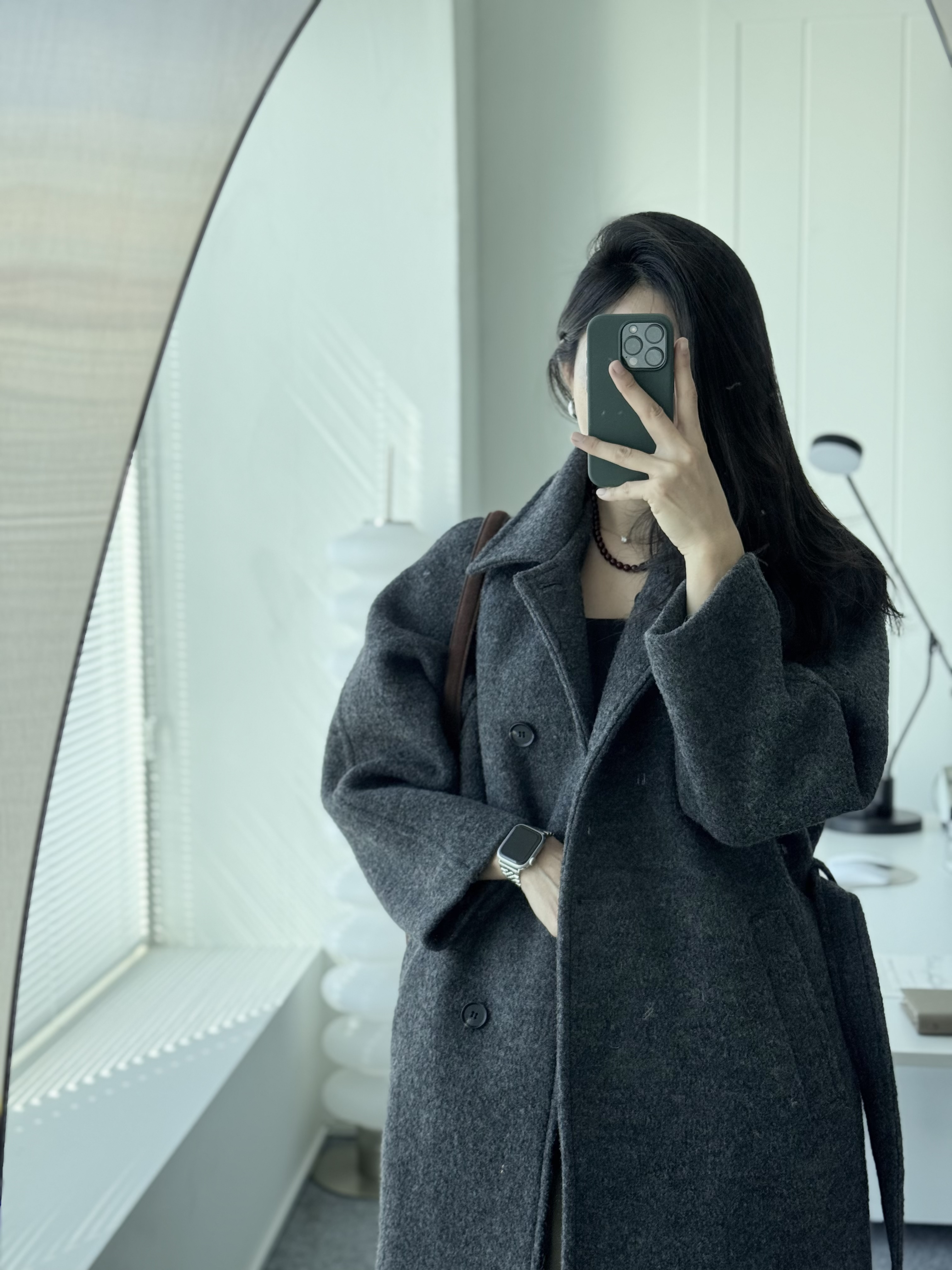 [24 f/w코트] 헤르몬 헤나 하이넥 부클 하프코트 울100 누빔 퀼팅 핸드메이드 640 상세 이미지 88