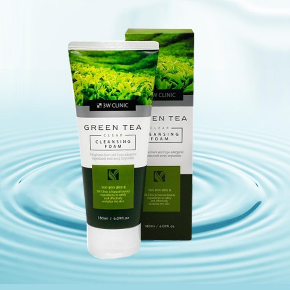 녹차 클랜징폼 폼클렌져 180ml - 상품 이미지