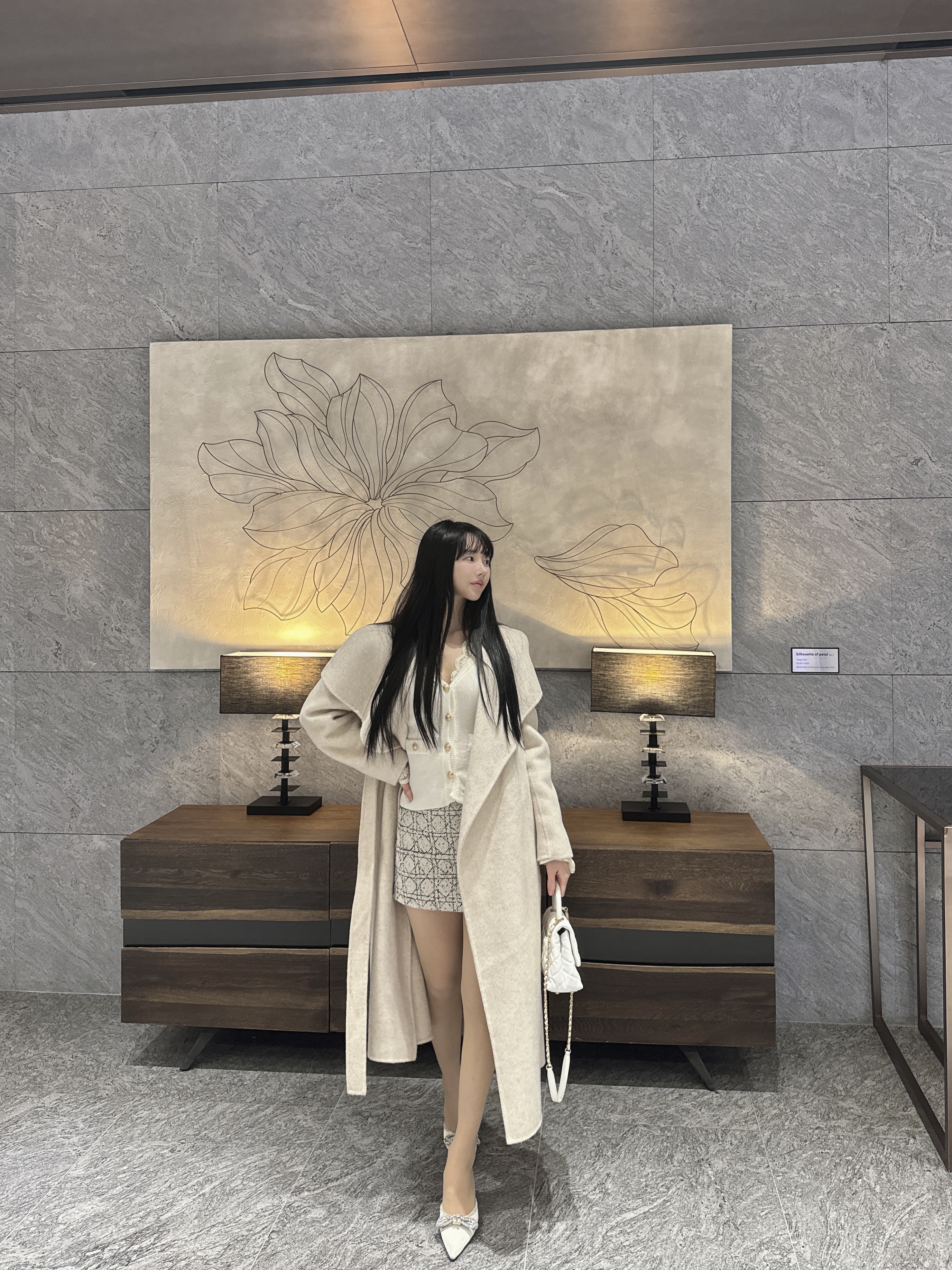 [🤍호주산울/실크/프리미엄🤍] 앙쥬르 빅카라 핸드메이드 코트 (수입) 상세 이미지 7