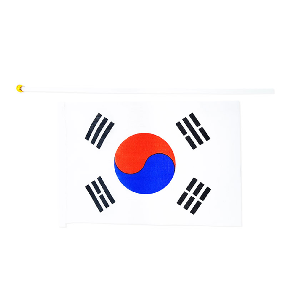 시위깃발 미니 손 태극기 집회 응원 깃발 응원도구 - 상세 이미지 5