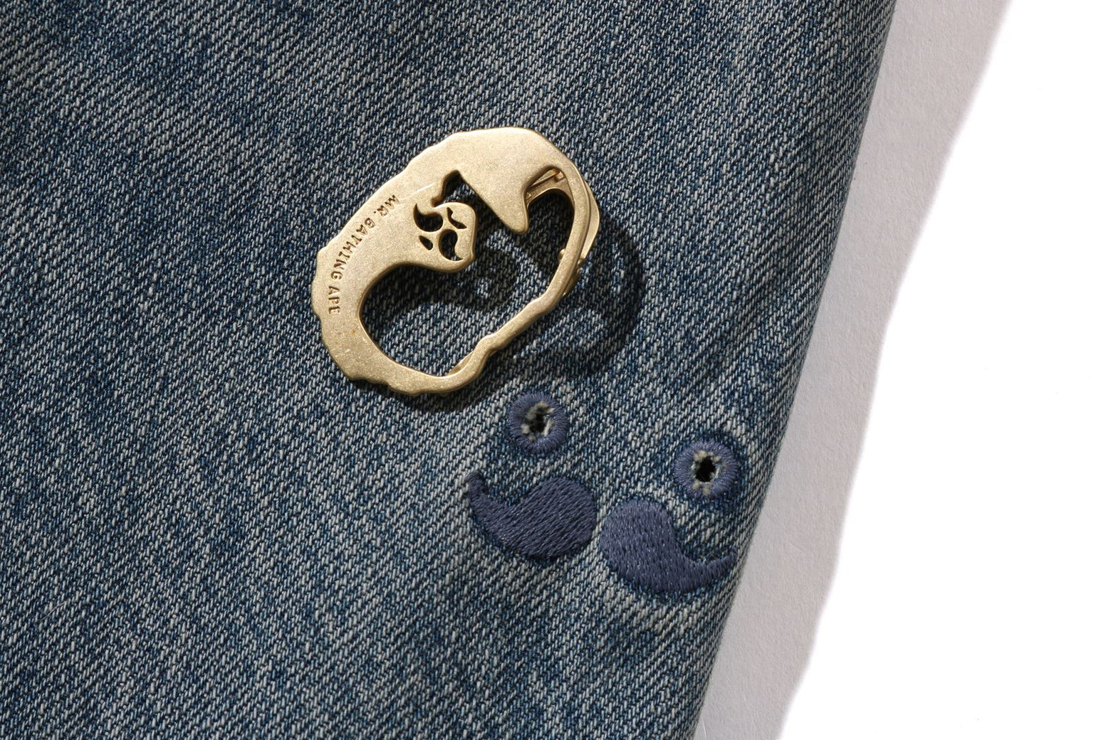 베이프 자켓 DENIM JECKET 7K80-140-308 - 상세 이미지 4