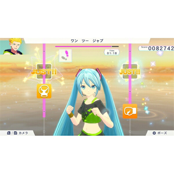 닌텐도 스위치 Nintendo SWITCH 피트니스 복싱 하츠네 미쿠 한정판 - 상세 이미지 3