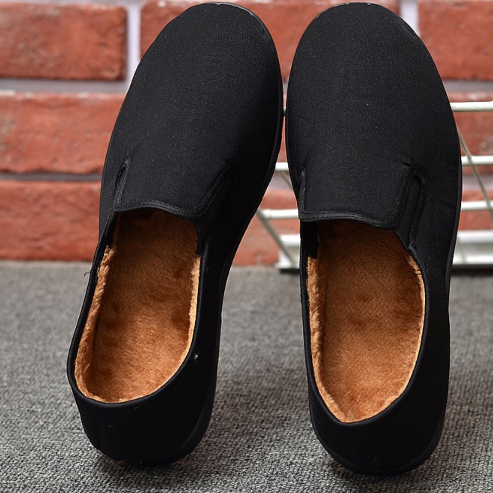 털로퍼 신발 남자 남성 털단화 겨울 털 슬립온