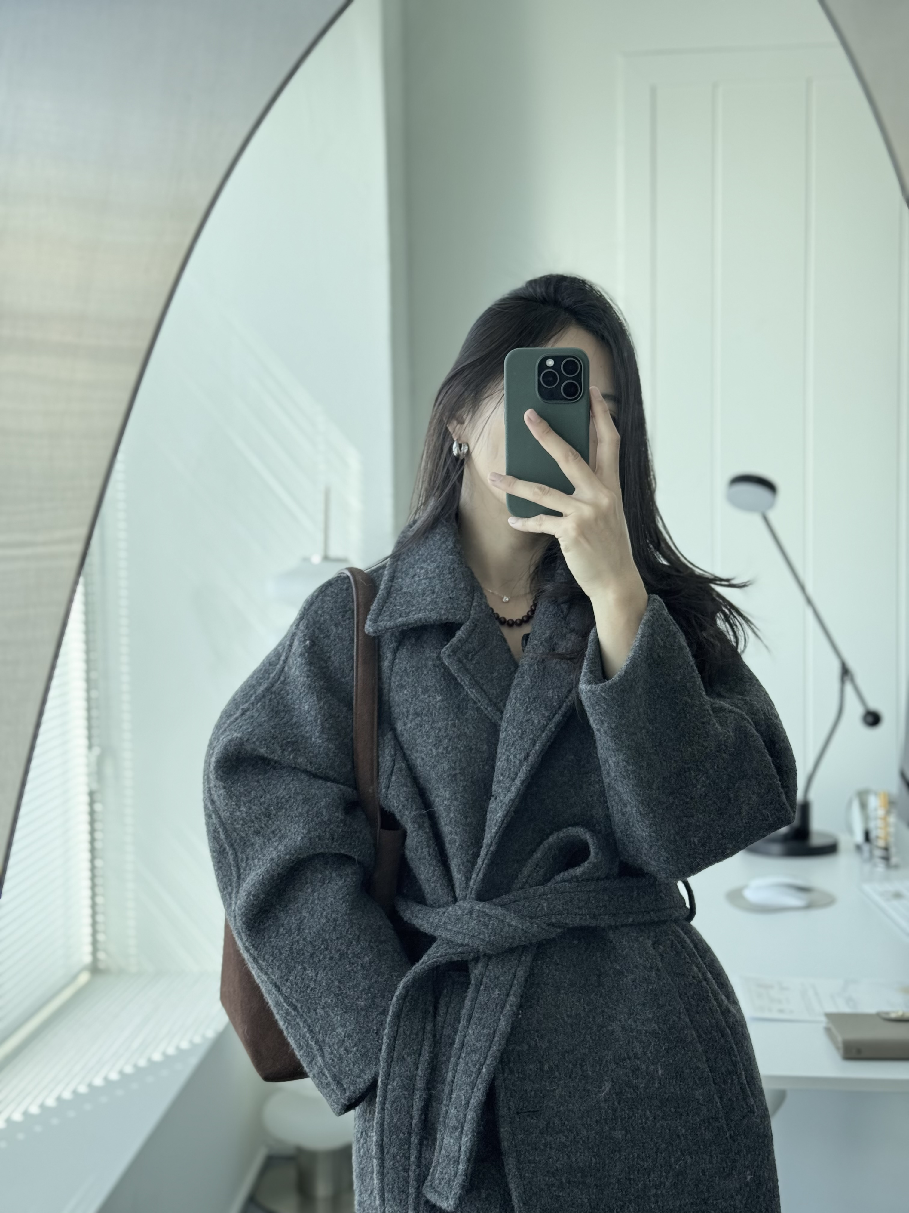 [24 f/w코트] 헤르몬 헤나 하이넥 부클 하프코트 울100 누빔 퀼팅 핸드메이드 640 상세 이미지 80