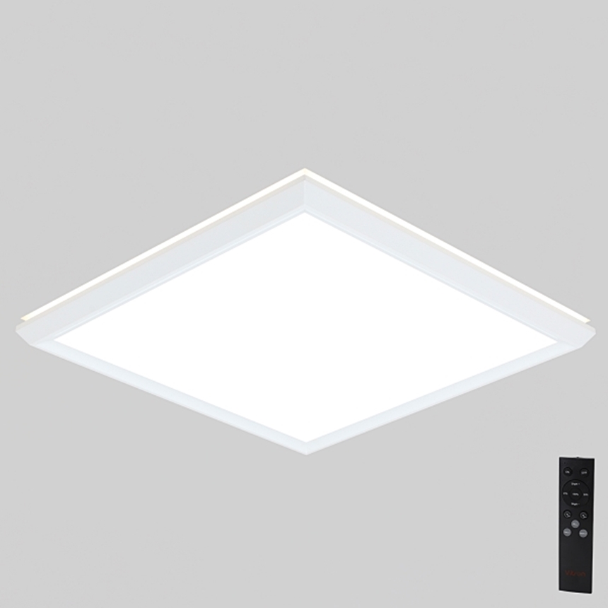 LED방등 LED전등교체 거실LED등 투톤 사각 50W 66cm - 상세 이미지 2