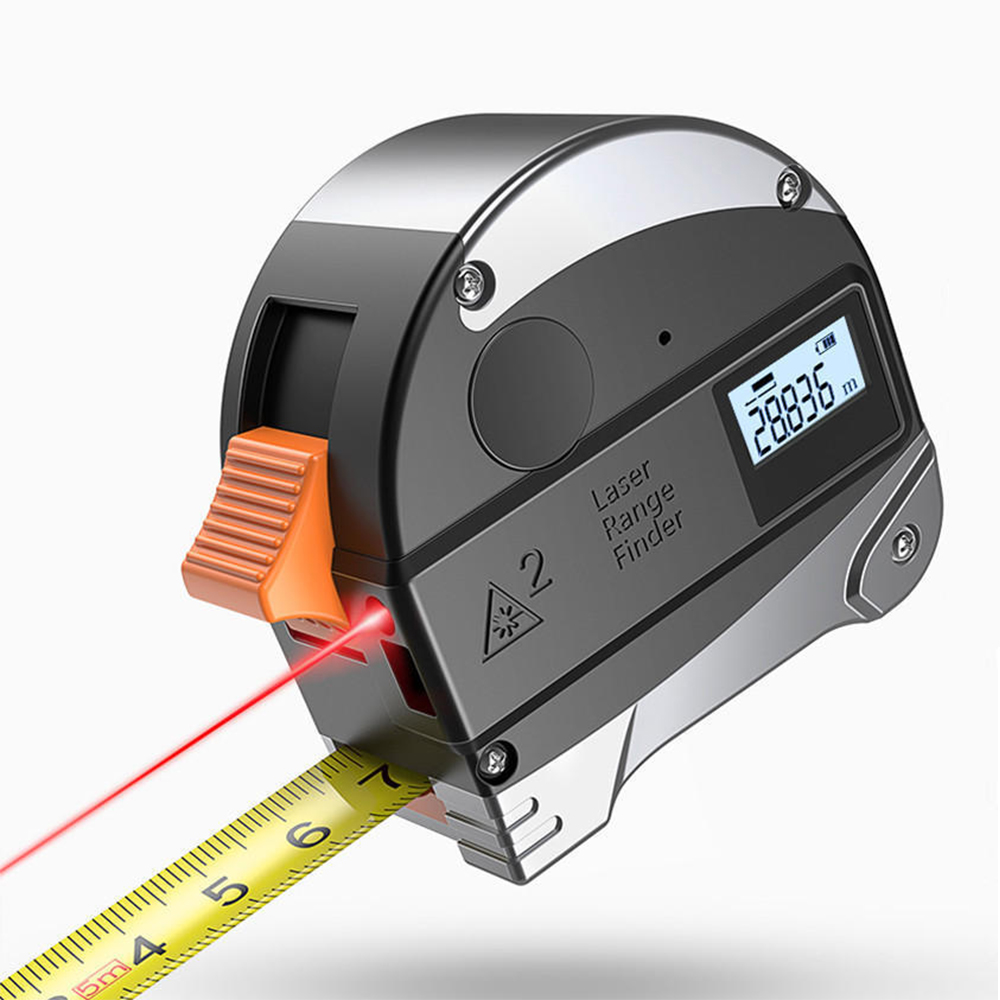 머레이 2in1 줄자+레이저 거리측정기 길이측정기 - 상품 이미지