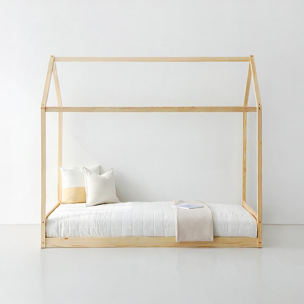 KIZIT 캐노피침대 싱글 100200 소나무