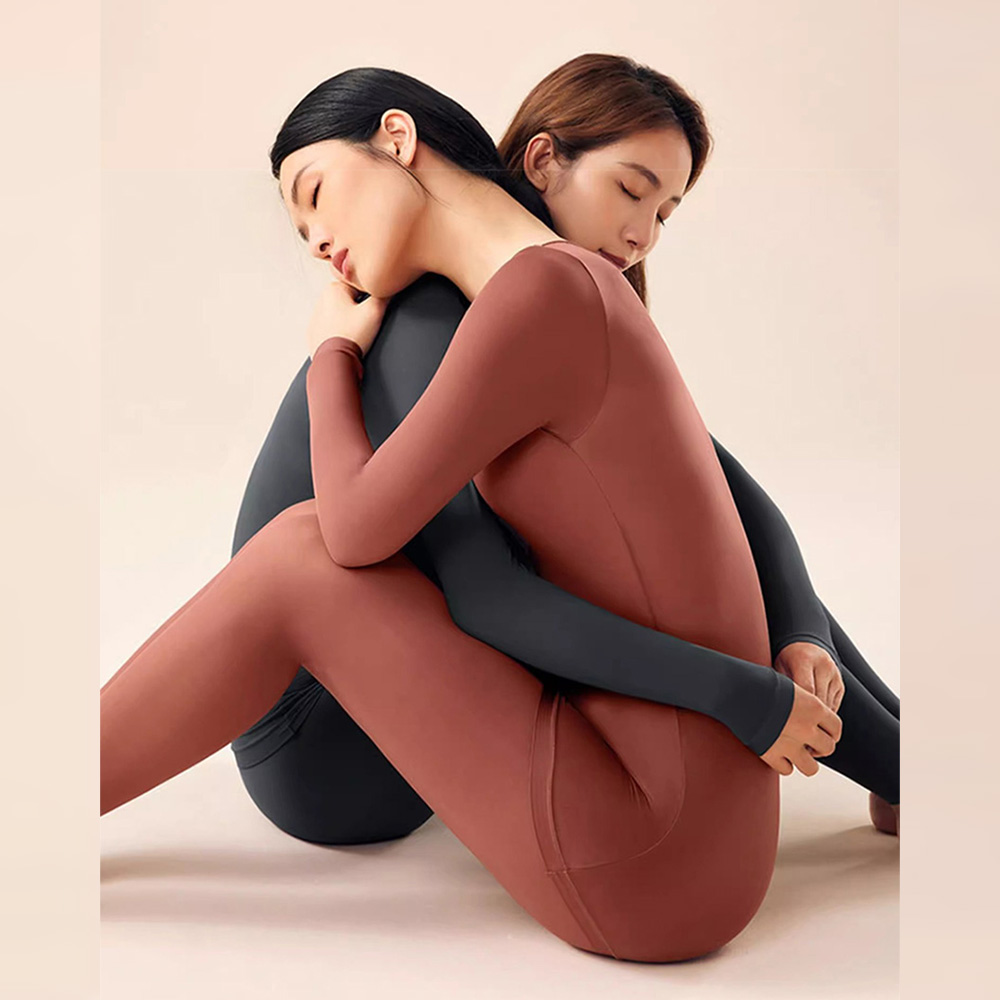 여성내복세트 얇은 내복바지 어른 할머니 어르신 엄마 발열 내의 상하 이미지 8