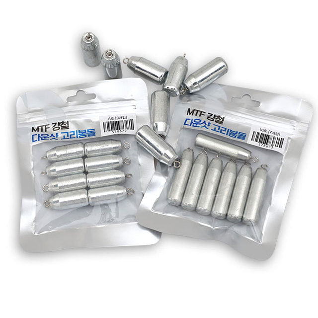 묶음팩 강철 고리 봉돌 다운샷 강철 추 문어 광어 우럭 쭈꾸미 갑오징어 ... 운동러 솔직 후기 | 실사용 리뷰 - 대표 이미지