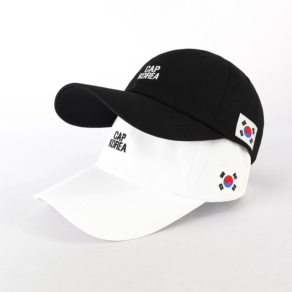 국내제작 CAP KOREA 캡 코리아 볼캡 태극기 와펜 야구모자 MADE IN KOREA - 상세 이미지 5