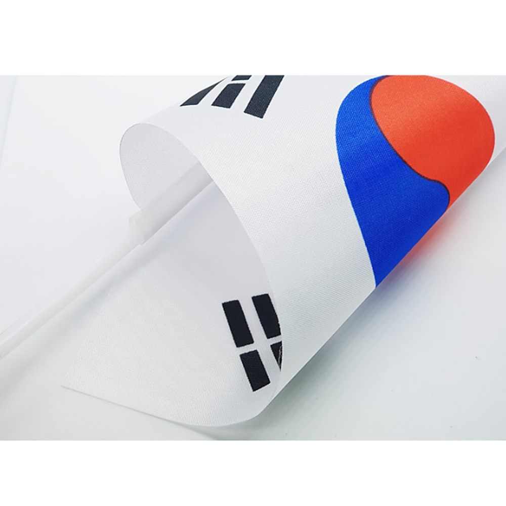 시위깃발 미니 손 태극기 집회 응원 깃발 응원도구 - 상세 이미지 4