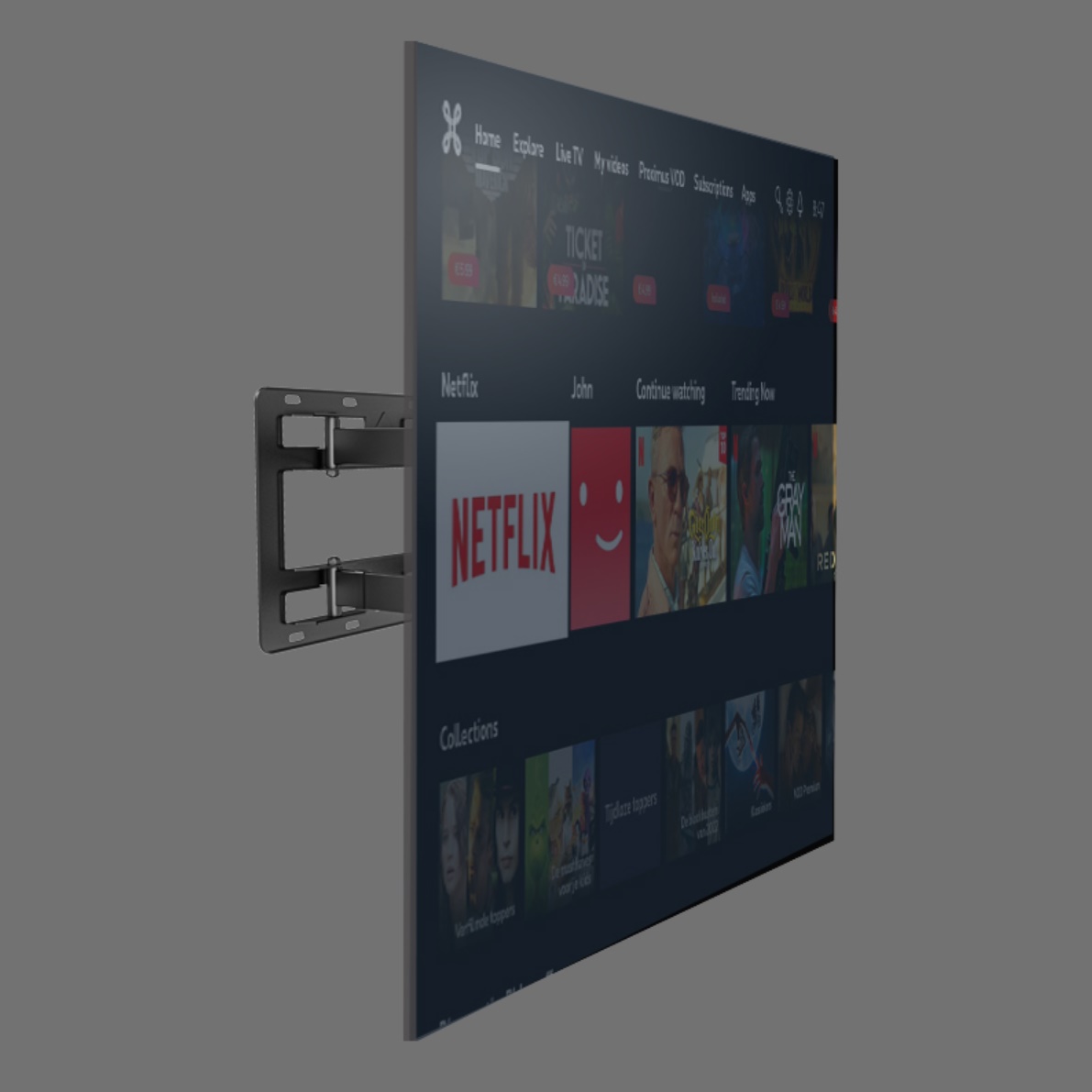 88인치 벽걸이 브라켓 벽걸이용 특대형 초대형 100인치 tv 벽 브라켓