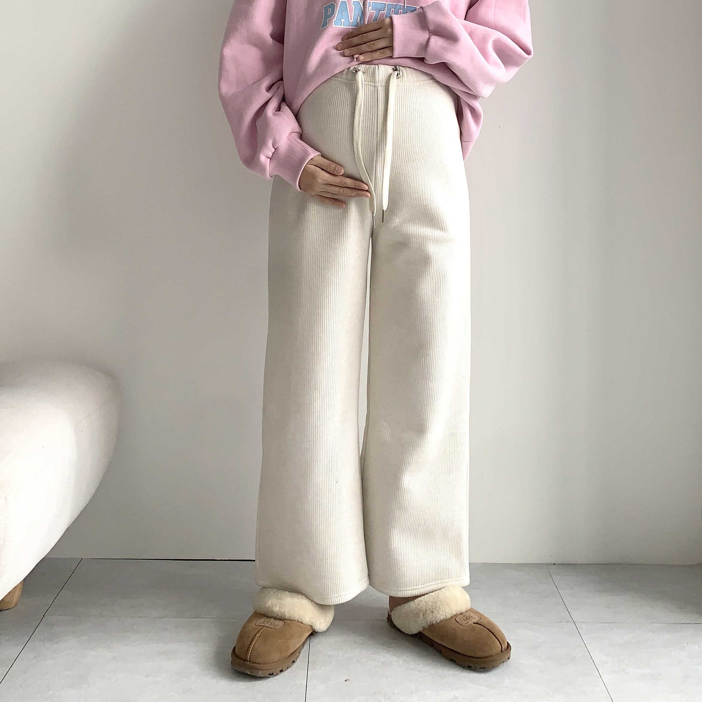 가을임산부바지 겨울임산부기모바지 - 상세 이미지 2