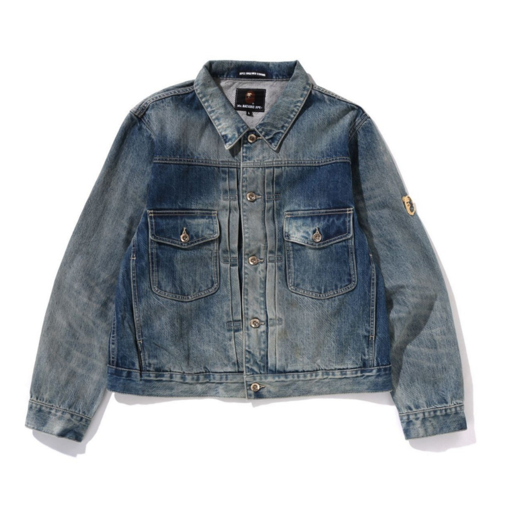 베이프 자켓 DENIM JECKET 7K80-140-308 - 메인 이미지
