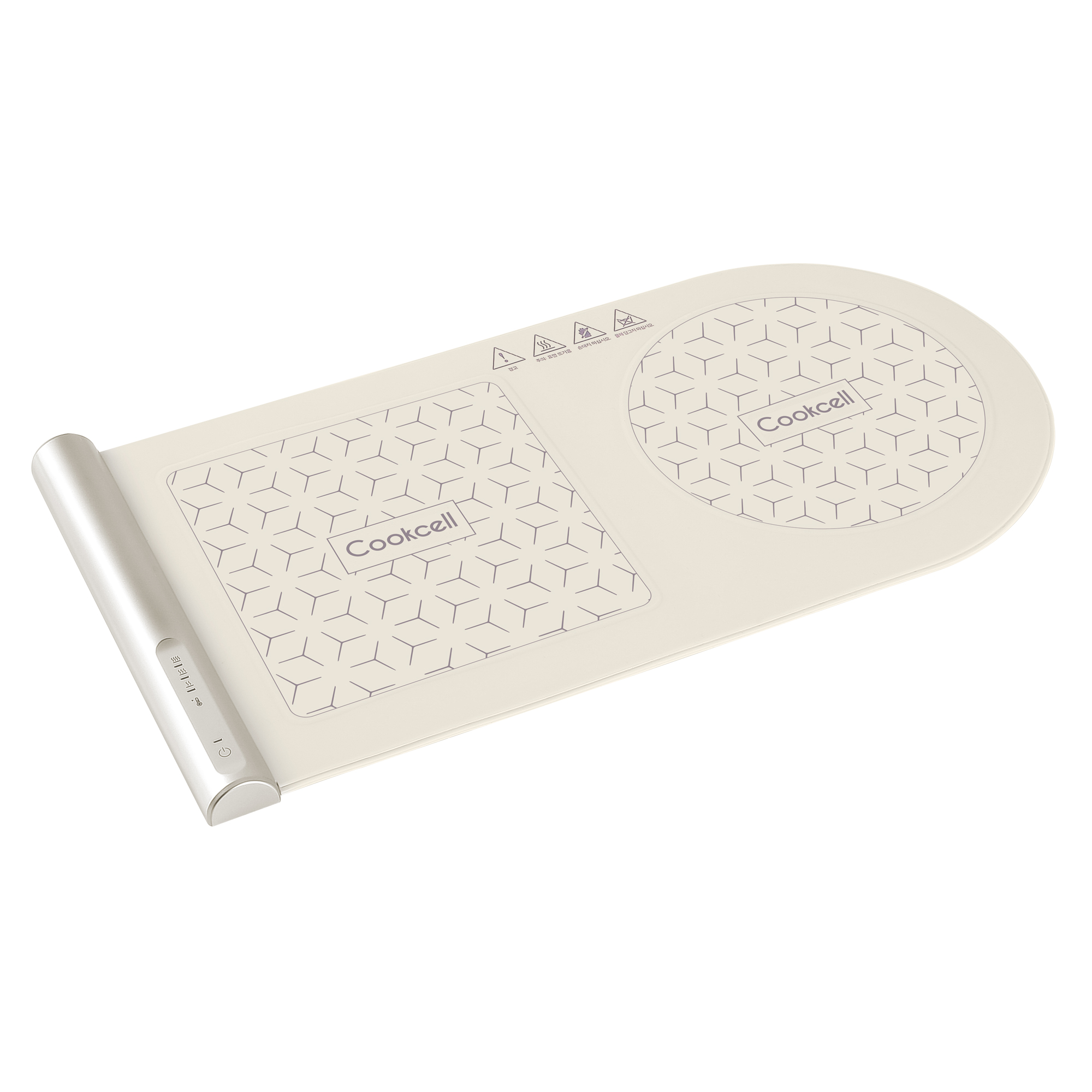 쿡셀 푸드워머 음식 보온기 매직 워머기 전기 보온 데우기 초슬림 실리콘 식탁 매트 2구