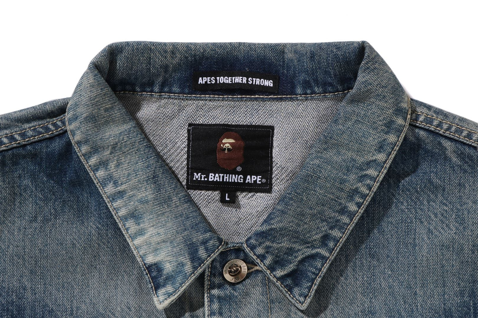 베이프 자켓 DENIM JECKET 7K80-140-308 - 상세 이미지 3