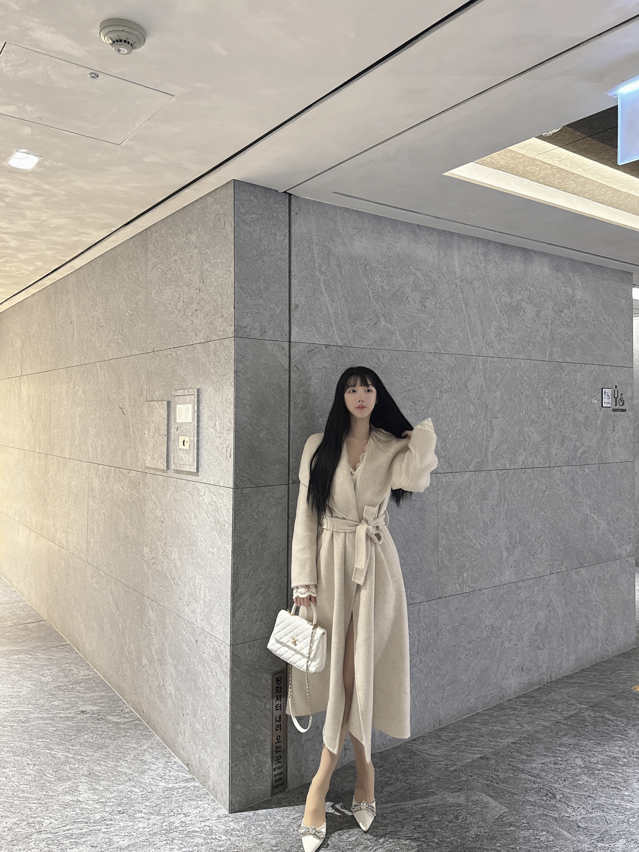 [🤍호주산울/실크/프리미엄🤍] 앙쥬르 빅카라 핸드메이드 코트 (수입) 상세 이미지 10