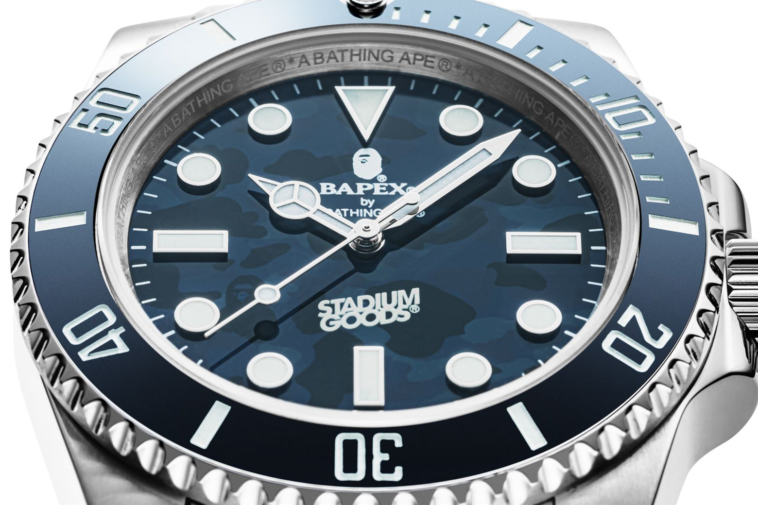 베이프 시계 BAPE X STADIUM GOODS BAPEX 2월 신상 1J23-187-901 - 상세 이미지 3