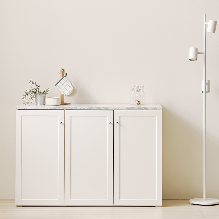 헤이몰리 베이글 1200 다용도 주방수납장 - 메인 이미지