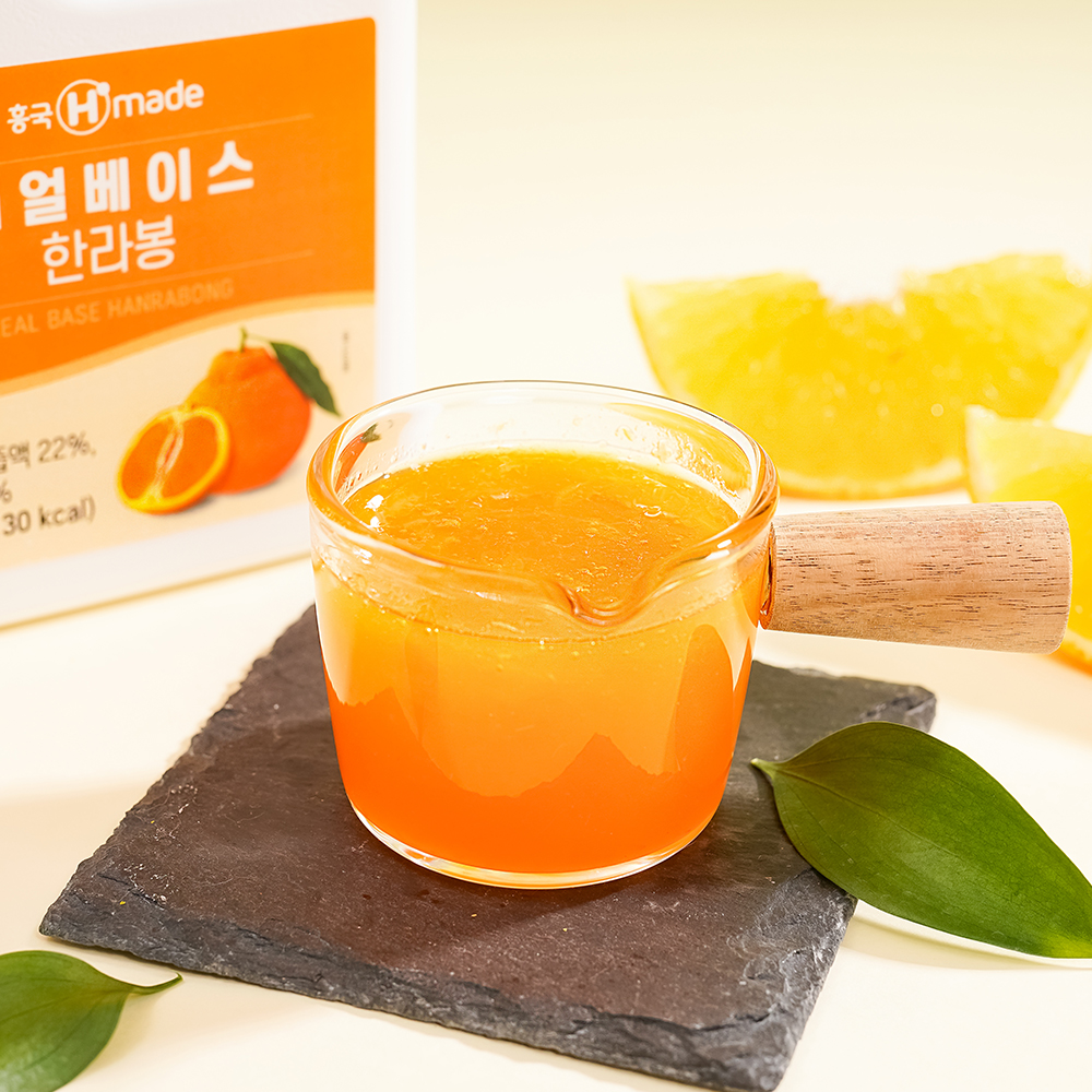 흥국 리얼 베이스 한라봉 1kg 2개 스무디 에이드 퓨레 - 상세 이미지 3