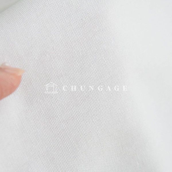 워싱 면 옥스포드 원단 20수 대폭 순면 광목 기본 무지 천 3종 한마 이미지 6