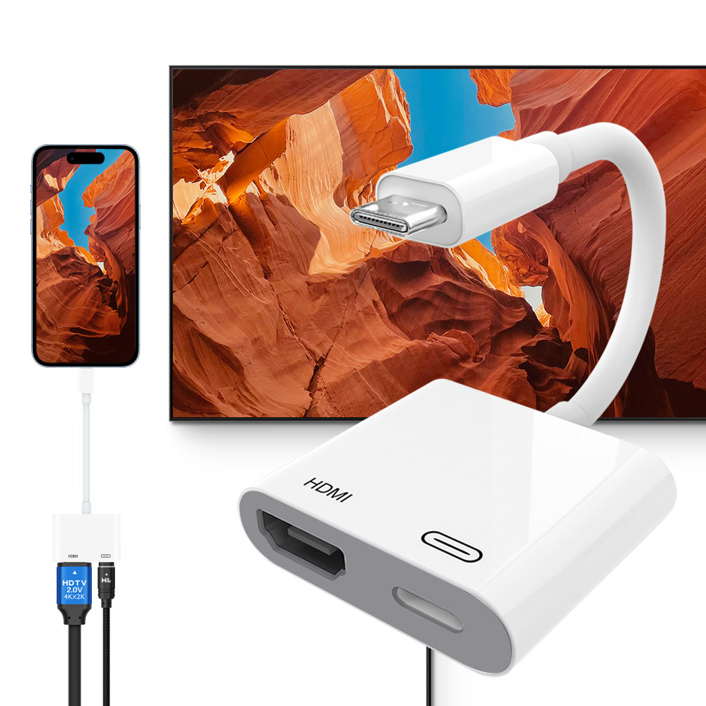 미러링케이블 C타입 HDMI TV연결 갤럭시 아이폰 C07A