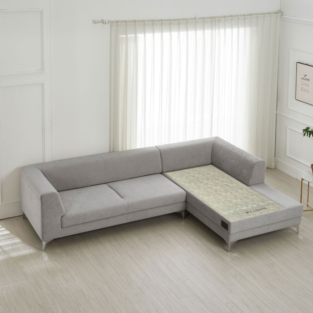 브리즈스톤 킹마담건강침대 노아 돌소파 BSPR6BZNA 6인용 카우치 돌쇼파