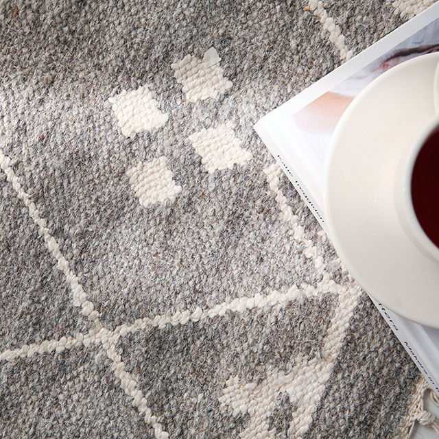 침대밑 러그 사계절 먼지없는 북유럽 러그매트 MALONEY