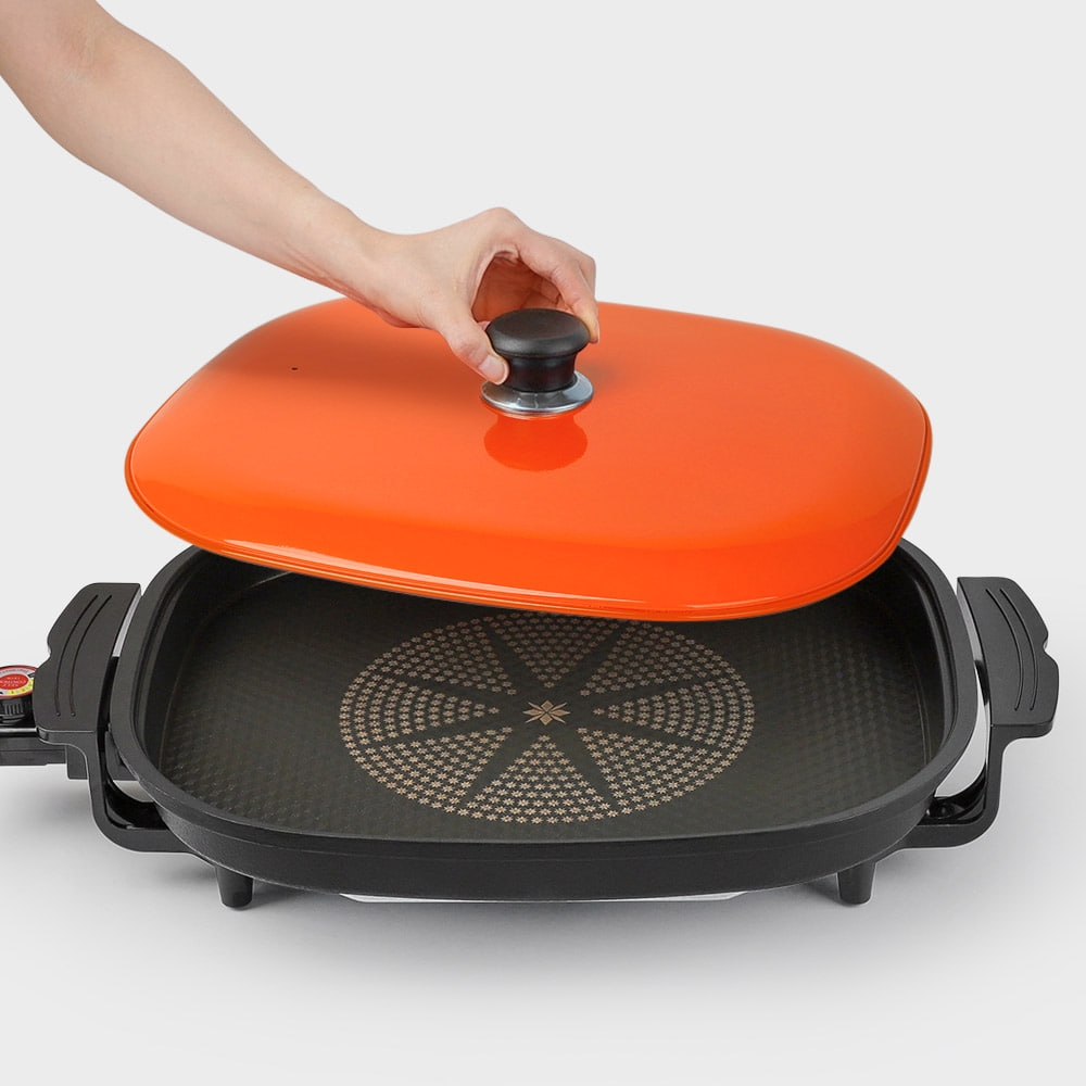 전기 후라이팬 대형 전부치는그릴 부침개 고기 생선 구이 불판 찌짐 지짐이 명절 제수 제사