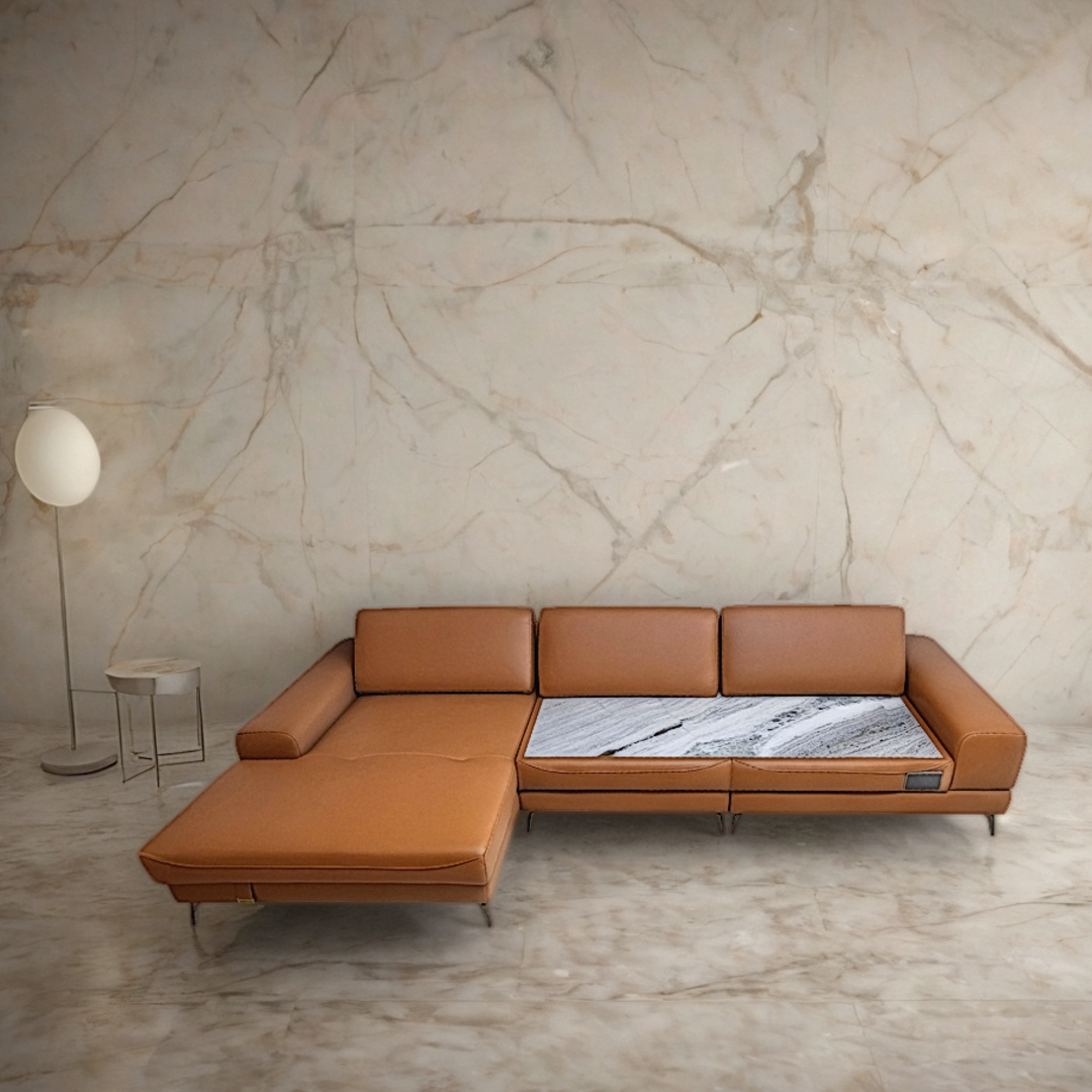 브리즈스톤 킹마담건강침대 케이원 돌소파 BSPR6BZKW 6인용 카우치 돌쇼파