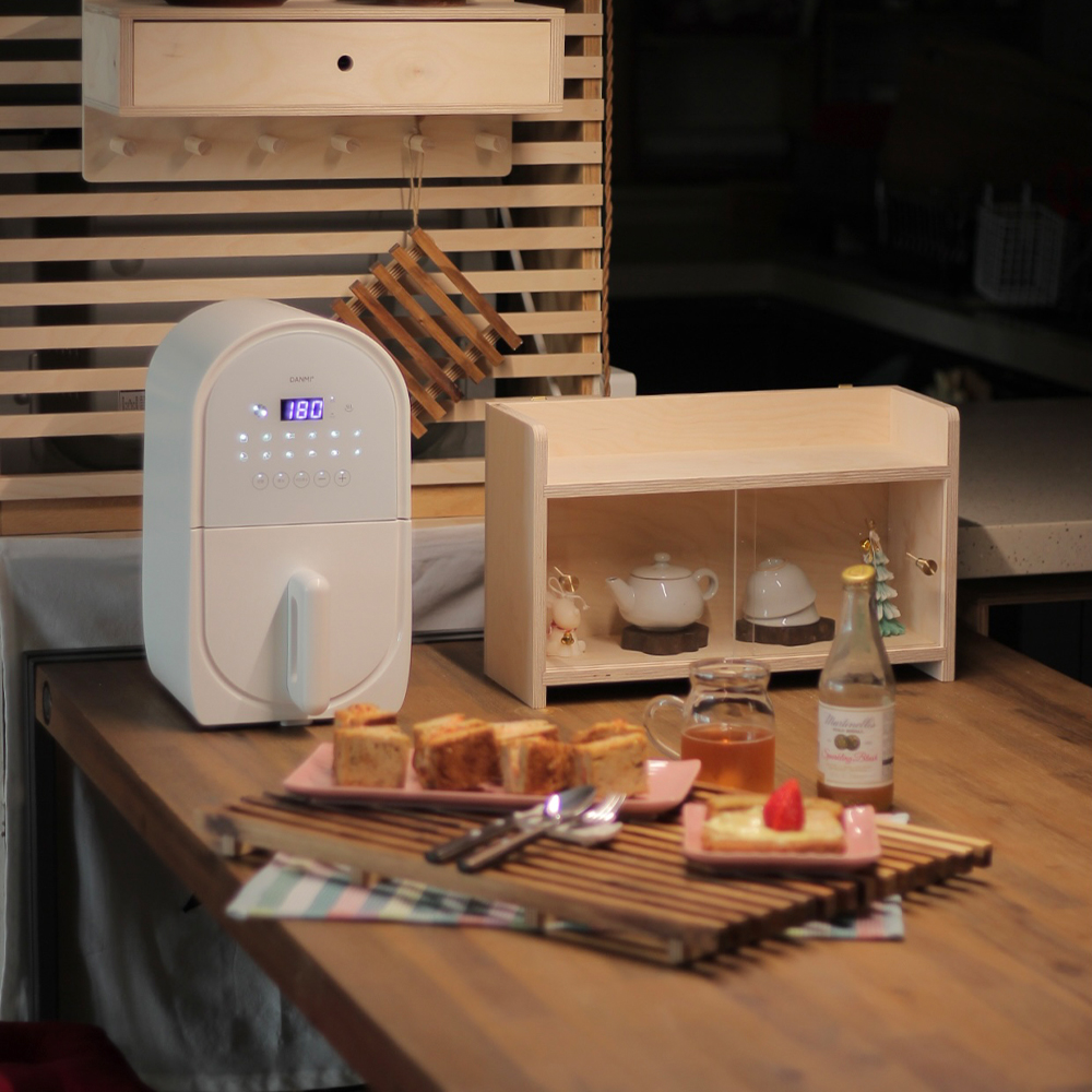 단미 에어프라이어 소형 미니 디지털 에어프라이기 3L AF02