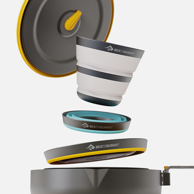 씨투써밋 프론티어 접이식 컵 캠핑 백패킹 폴딩 잔 등산 물컵 커피잔 실리콘 휴대용 경량