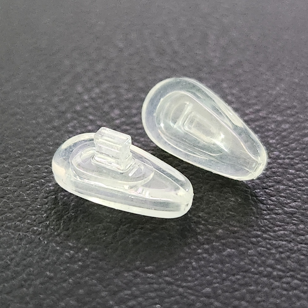 직사각형 끼우는 실리콘 에어 안경 코받침 교체 선글라스 코패드 자국 완화 수리 미끄럼 흘러내림 방지 NEW 2-9-2 - 상세 이미지 3